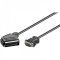 SCART k�bel 7,5m 15 p�lus� High-Density csatlakoz�