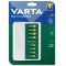 Varta akku t�lt� AA/AAA 8 hely USB-C asztali elemek n�lk�l NiMH