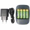 Varta 57680 Eco t�lt� 4x AA 2100mAh elemekkel egy�tt 50% bioplasztik
