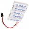 Panasonic eneloop AA Mignon ceruza akku 6V 1900mAh modell�p�t� Graupner csatlakoz� 1db/csomag NiMH