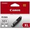 Eredeti Canon CLI-551GY XL tintapatron 11ml sz�rke nyomtat�