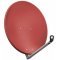 80cm alum�nium offset parabolaantenna t�glav�r�s 73x80cm LNB23/40mm 30-60mm 37-38,8dB