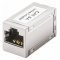 RJ45 modul�ris �sszek�t� CAT 6A 2x RJ45 aljzat (8P8C) f�m �rny�kol�s