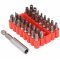33 r�szes univerz�lis bitszett Torx, Philips, Tri-Wing, hatsz�g 6,35mm m�gneses bithordoz�
