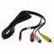AV-k�bel Sony VMC-15MR2 kompatibilis DSC-RX10 HDR-CX220 1,5m 3xRCA f�rfi