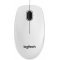Logitech B100 optikai USB eg�r 800dpi 3 gomb feh�r