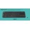 Logitech K400 vezet�k n�lk�li TV billenty�zet Unifying n�met kioszt�s Touchpad fekete