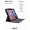 Logitech Slim Folio Bluetooth grafit Apple iPad 10.2 Gen.7/8/9 DE billenty�zet tok