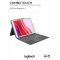 Logitech Combo Touch billenty�zet tok Smart Connector Apple iPad 10.2 Gen.7/8/9 grafit trackpad DE