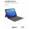 Logitech Combo Touch billenty�zet Smart Connector trackpaddal sz�rke DE iPad Pro 11 Gen.1/2/3/4
