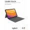 Logitech Combo Touch iPad Air 10.9 Gen.4/5 Smart Connector Trackpad DE sz�rke
