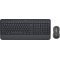 Logitech MK650 billenty�zet �s eg�r szett vezet�k n�lk�li Bolt BT grafit DE optikai 400-4000dpi