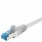 CAT 6a S/FTP (PiMF) Patch k�bel 2x RJ45 25cm LSZH sz�rke