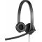 Logitech H570e USB sztere� headset mikrofonnal fekete �zleti