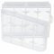 Akkubox t�rol�doboz 1-4 AAA (mikro) / AA Mignon ceruza akkukhoz �ttetsz� tejfeh�r