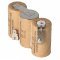 Helyettes�t� akku Gardena ACCU 60 Faston 6,3mm �s 4,8mm 2000mAh kerti g�p
