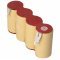 Helyettes�t� akku Gardena ACCU 75 3000mAh Faston 2,8mm �s 4,8mm kerti g�p
