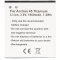 Helyettes�t� akku Archos 45 Titanium 3,8V 1900mAh Li-Ion