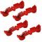 Csatlakoz�kapocs k�belhez 2,3mm piros 4db/csomag kompatibilis Husqvarna Gardena