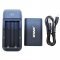 2db USB gyorst�lt� �s powerbank 18650 Li-Ion akkuhoz max 65mm hossz