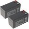 �lom akkuegys�g Wissner-Bosserhoff Multicare 3 8214-3040 2x12V 1,2Ah orvostechnikai CE-konform PB