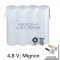 Helyettes�t� akku DECT telefon Philips TD4902 TD9260 TD9262 4,8V 700-750mAh 1db/csomag NiCd
