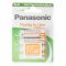 Panasonic Stay Charged AA Mignon ceruza akku 1.2V 1100mAh 4db/csomag DECT telefon NiMH