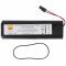 AccuLux HL25EX 3,7V 5000mAh zsebl�mpa akku 458.810 HUCA Li-Ion