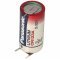 Panasonic CR123A l�tium 3V 1550mAh nyomtatott �rintkez�s elem