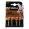 Duracell AA Mignon LR6 1,5V alk�li elem 4db/csomag