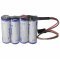 Vev� akkupakk AA Mignon ceruza 4,8V 2700mAh 4db/csomag Graupner csatlakoz� NiMH