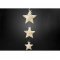 Hellum LED f�gg� rattan csillagokkal 521290 id�z�t� 3x AA Mignon ceruza 20LED melegfeh�r