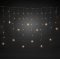 Konstsmide LED f�nyf�gg�ny h�pelyhekkel 60 LED melegfeh�r 4,5V 4049-103