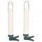 Lotti vezet�k n�lk�li LED kar�csonyi gyerty�k 10db/csomag 10cm melegfeh�r 69039