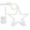 Lotti LED f�gg�ny 8 csillaggal 176LED melegfeh�r timer IP44 1,75m vil�g�t� hossz 6,75m 76426