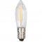 EGB LED-filament topgyertya E10 8-55V 0,2W f�lbord�zott melegfeh�r tiszta