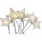 EGB LED dekor�ci�s f�nyf�z�r csillagok melegfeh�r 10LED id�z�t�vel