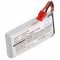 Helyettes�t� akku modell�p�t� Syma X5HC X5HW X5UW 3.7V 1200mAh 1db/csomag Li-Polymer