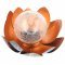 Lotusblume Solar LED kertl�mpa melegfeh�r LED vil�g�t�ssal