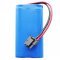 Helyettes�t� akku iLife V7 A7 SP 18650 2600 14,8V 2600mAh 38,5Wh fekete csatlakoz� Li-Ion