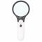 LED olvas�lupa LED-vil�g�t�ssal 1,75x �s 12,25x nagy �s kis lencse 3x AAA (mikro) feh�r