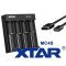 Xtar MC4S gyors t�lt� 1-4 akku USB-C 5V 2,1A Li-ion �s NiMH