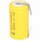 Helyettes�t� akku Sanyo KR-5000DEL Cadnica D (g�li�t) 1.2V 5000mAh forrf�l U-forma ipari NiMH
