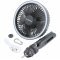 Nitecore NEF10 �jrat�lthet� ventil�tor 10000mAh powerbank LED-f�nygy�r� 360� �llv�nnyal