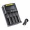 Nitecore UM4 USB t�lt� QC 2.0 Li-Ion, NiMH, LiFePO4 akkumul�torok