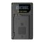 Nitecore UNK1 USB t�lt� Nikon kamer�khoz 2 csatorn�s LCD kijelz�s