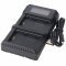 Nitecore USN4 PRO USB akkut�lt� Sony NP-FZ100, 2 rekeszes