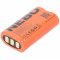 NEBO 2x21700 3,7V 9000mAh zsebl�mpa akku Li-Ion