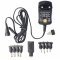 3V-12V univerz�lis t�pegys�g 1 USB 8 DC adapterrel max.3,6W 0,3A fekete