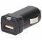 AccuCell USB-aut�s t�lt�adapter - 2,4 A, Auto-ID funkci� - fekete